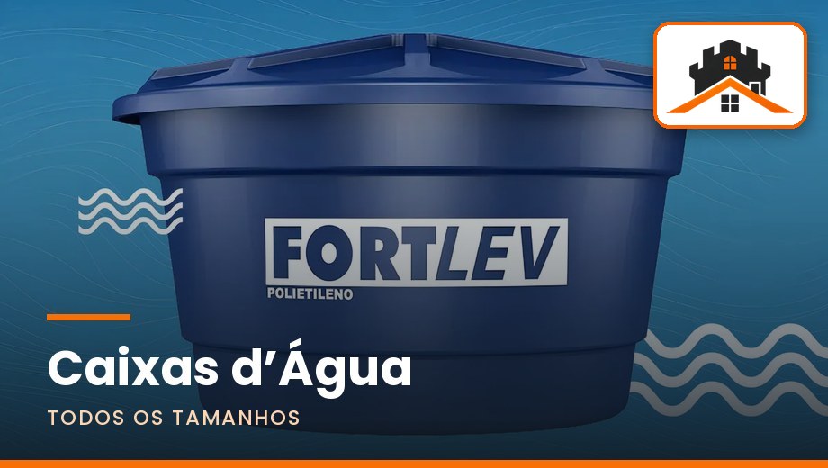 Caixas d'água de todos os tamanhos